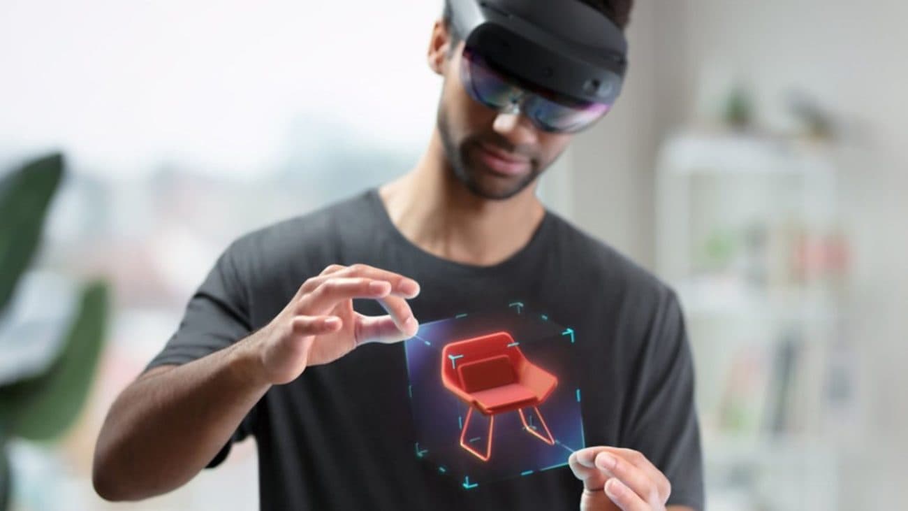 Augmented Reality News Background